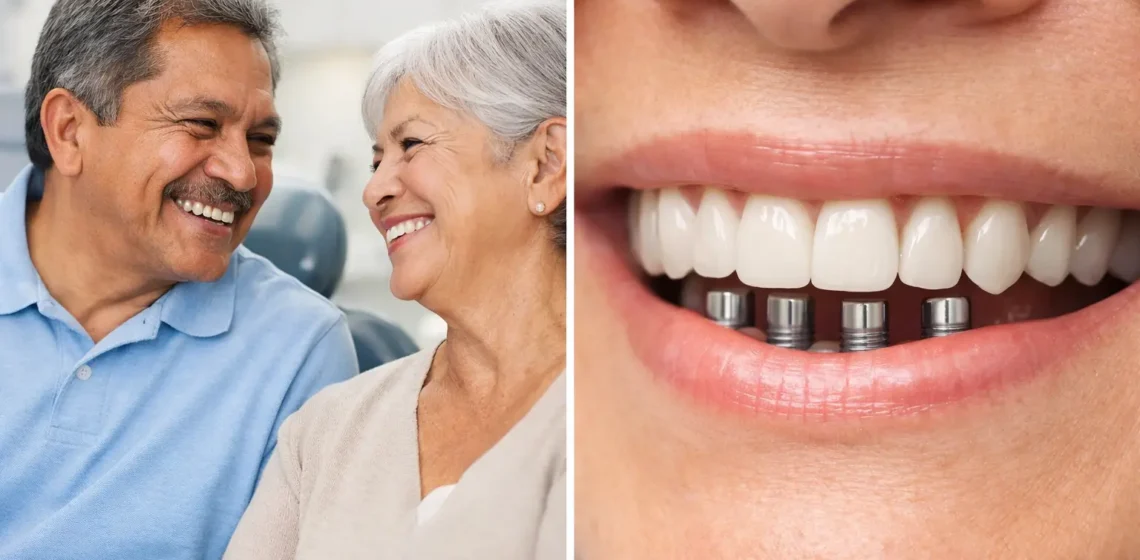 Implantes dentales para adultos mayores