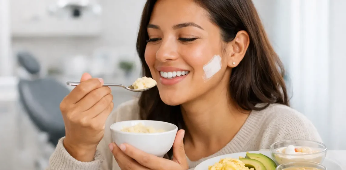 Qué comer después de una cirugía dental
