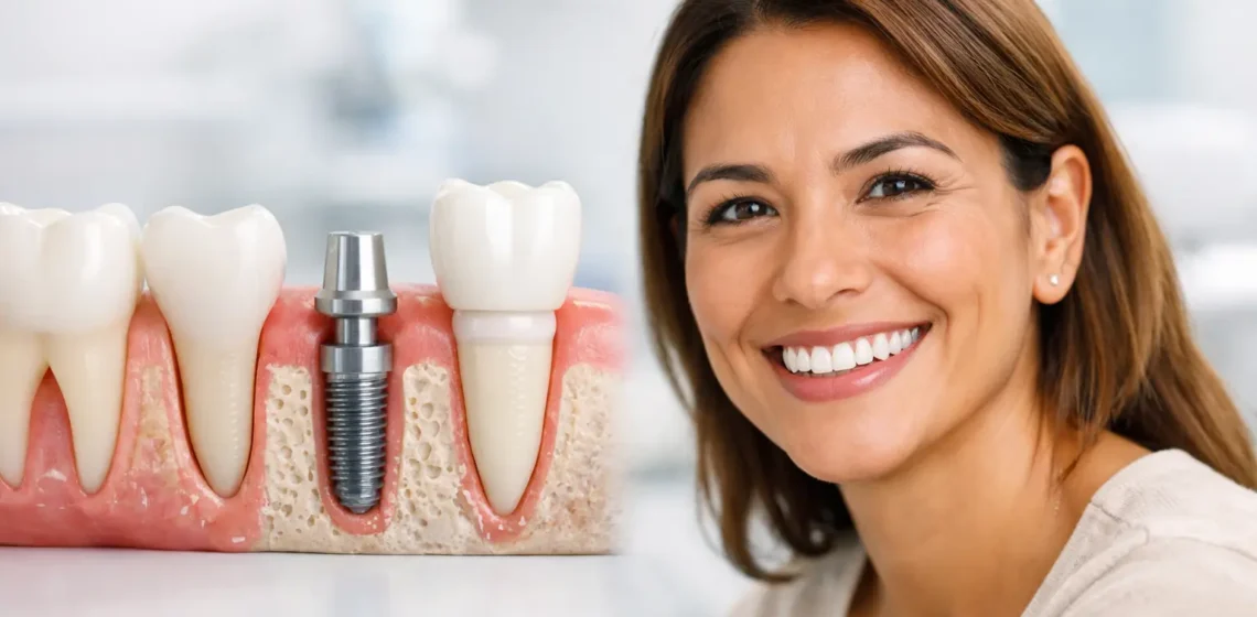 Cómo funciona un implante dental paso a paso
