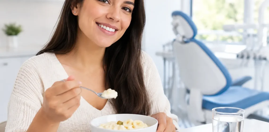 Cómo comer después de un injerto óseo dental