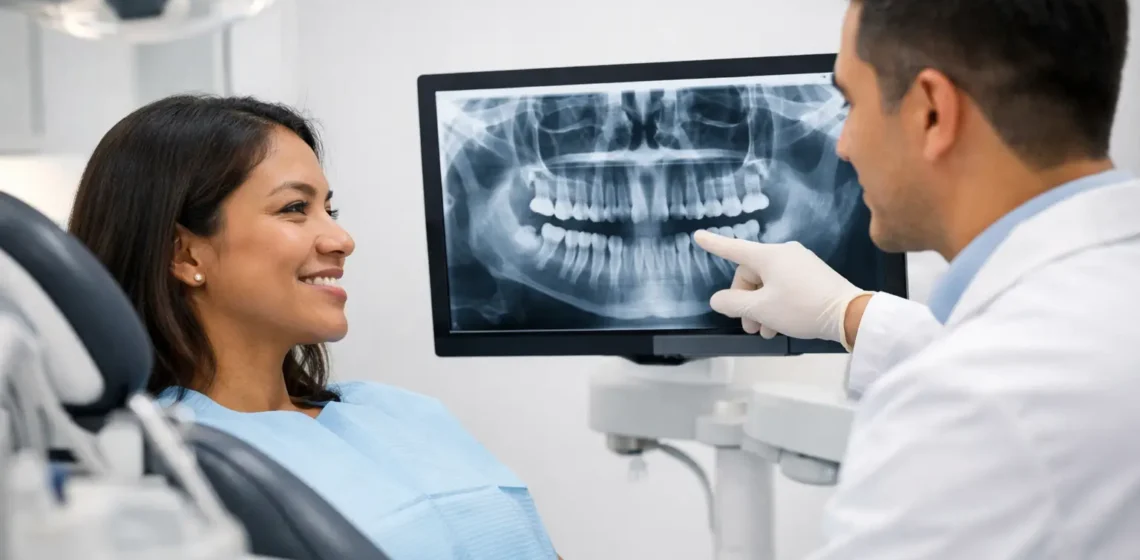 Evaluación dental con radiografía digital: qué revela